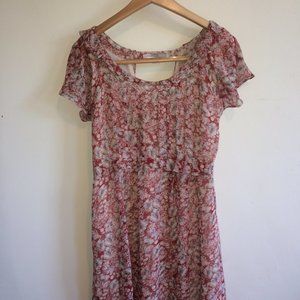 Floral, Summer Midi Dress